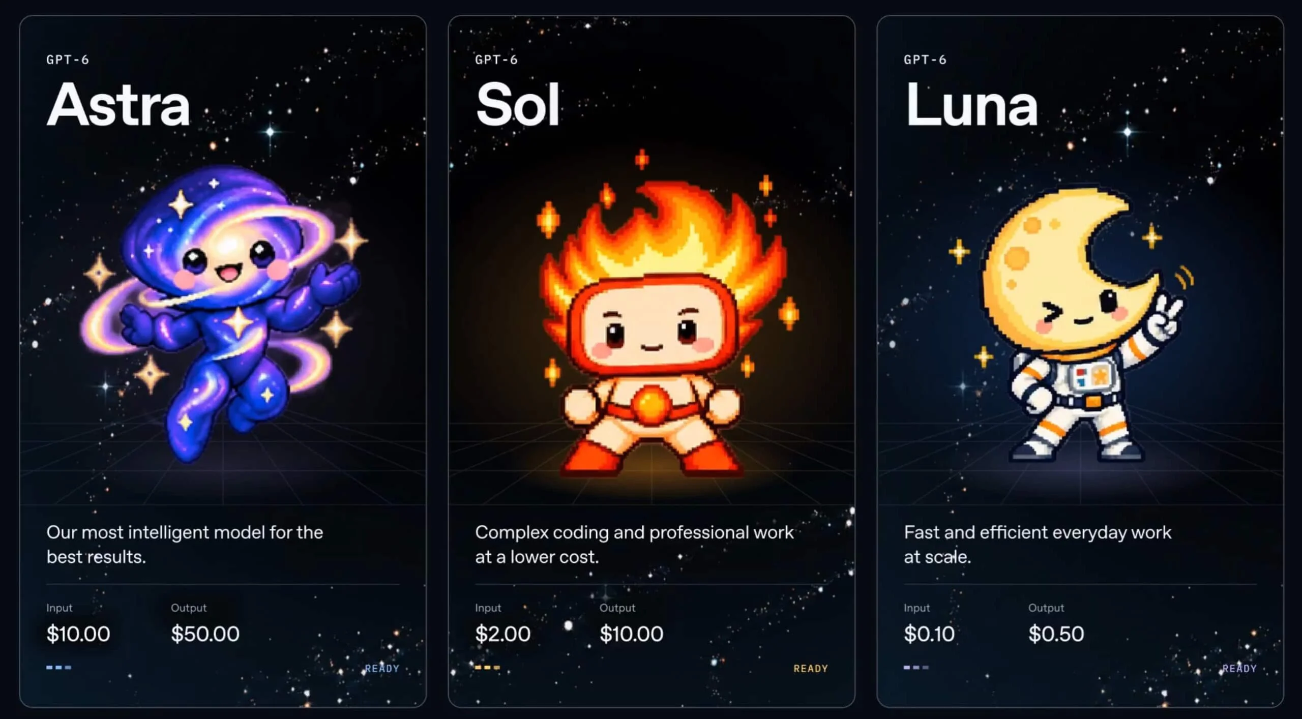 OpenAI lanza GPT-6 Sol y Luna: inteligencia de nivel Astra a mitad de precio