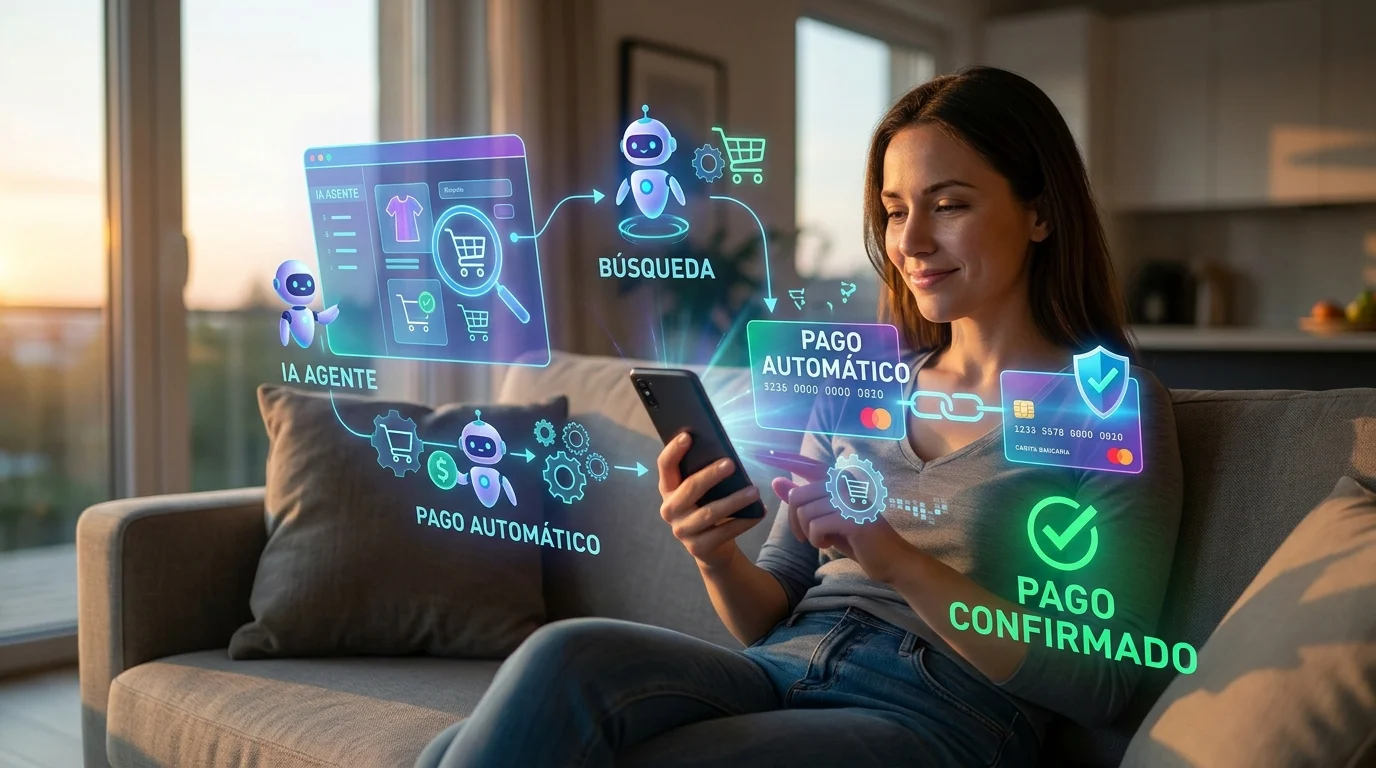 Pagos agénticos: cómo la inteligencia artificial transforma las compras online en operaciones automáticas