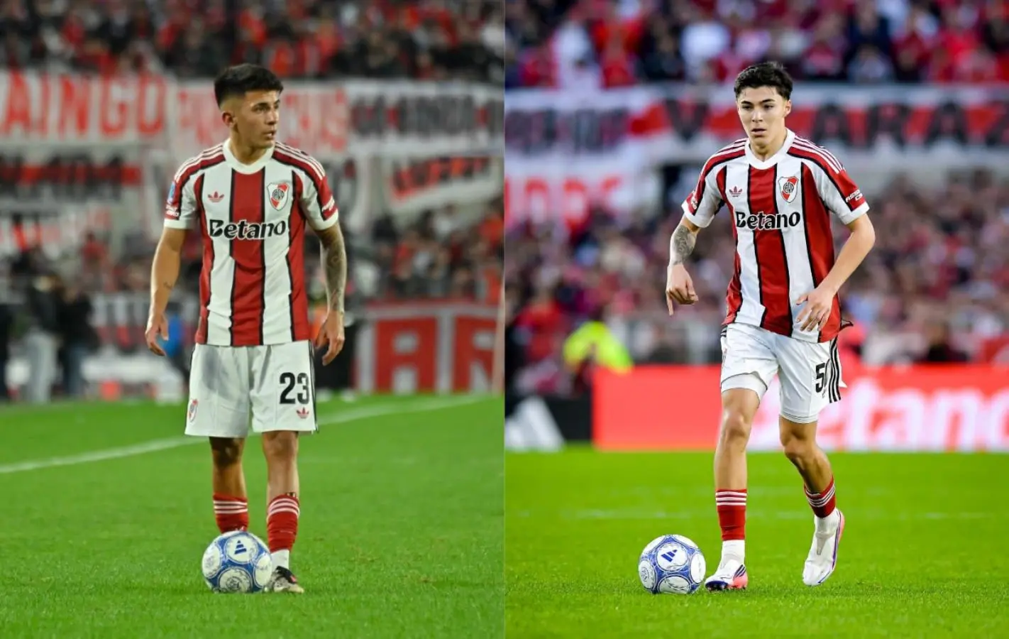 Alarma en River y la Selección: Almada y Andrada salieron lesionados y están en duda para la fecha FIFA