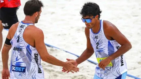 Amieva y Bueno cayeron en 16avos del Elite 16 de Saquarema