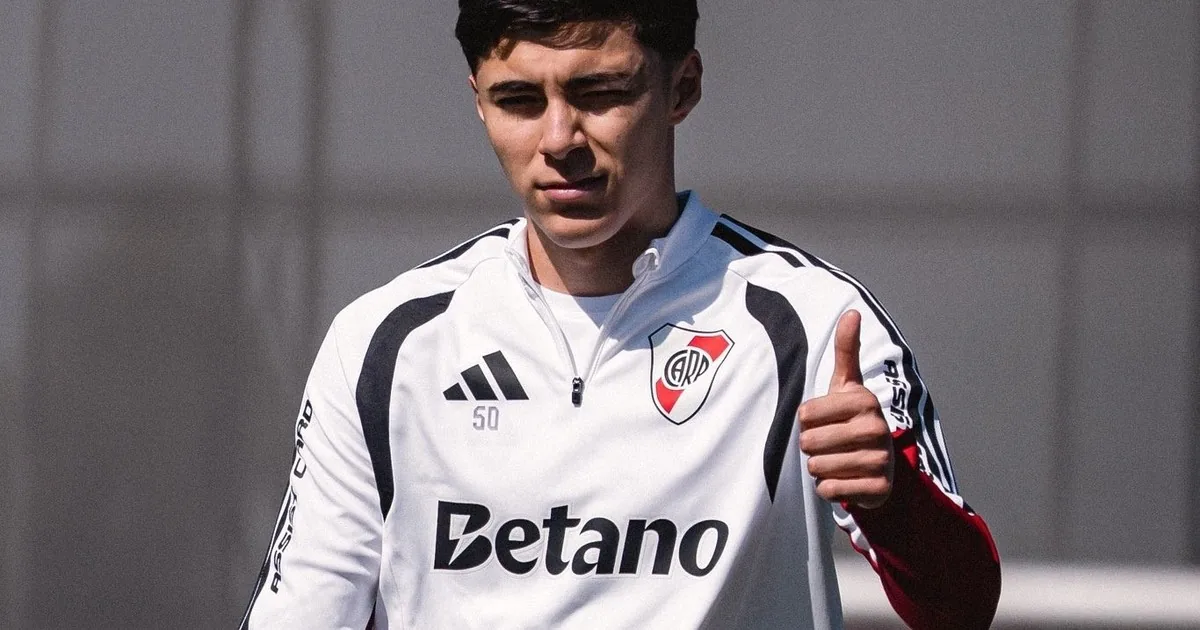Andrada vuelve a River con la cabeza en los desafíos del club