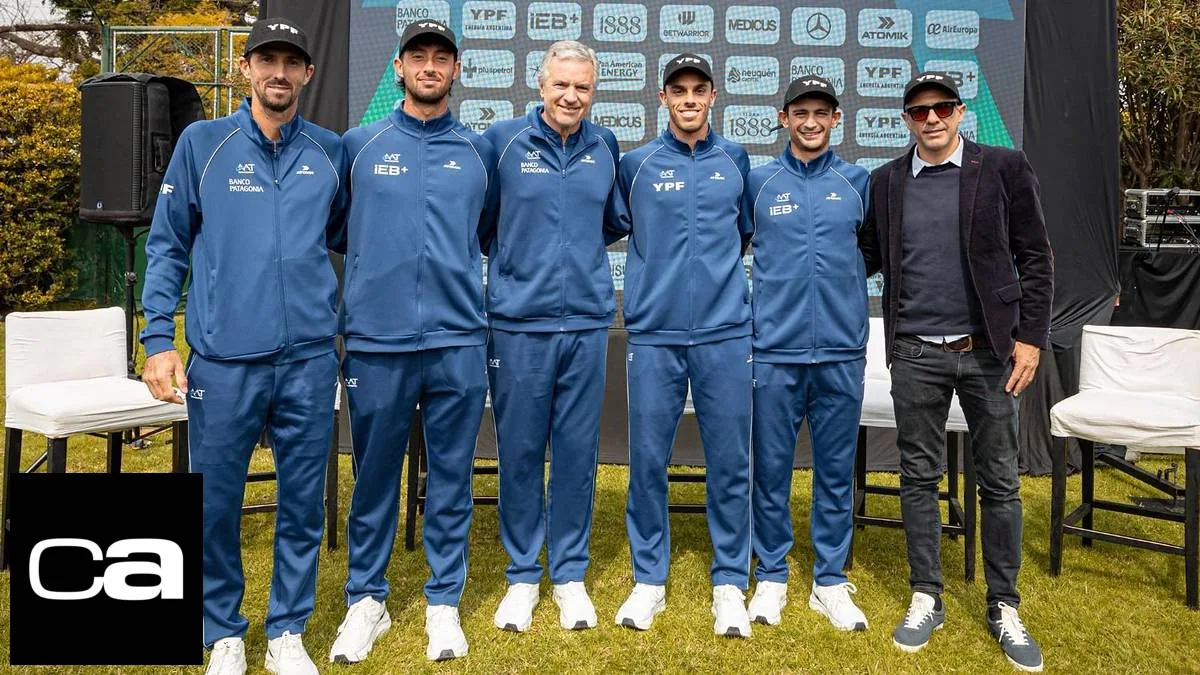 Argentina se prepara para enfrentar a Turquía por la Copa Davis