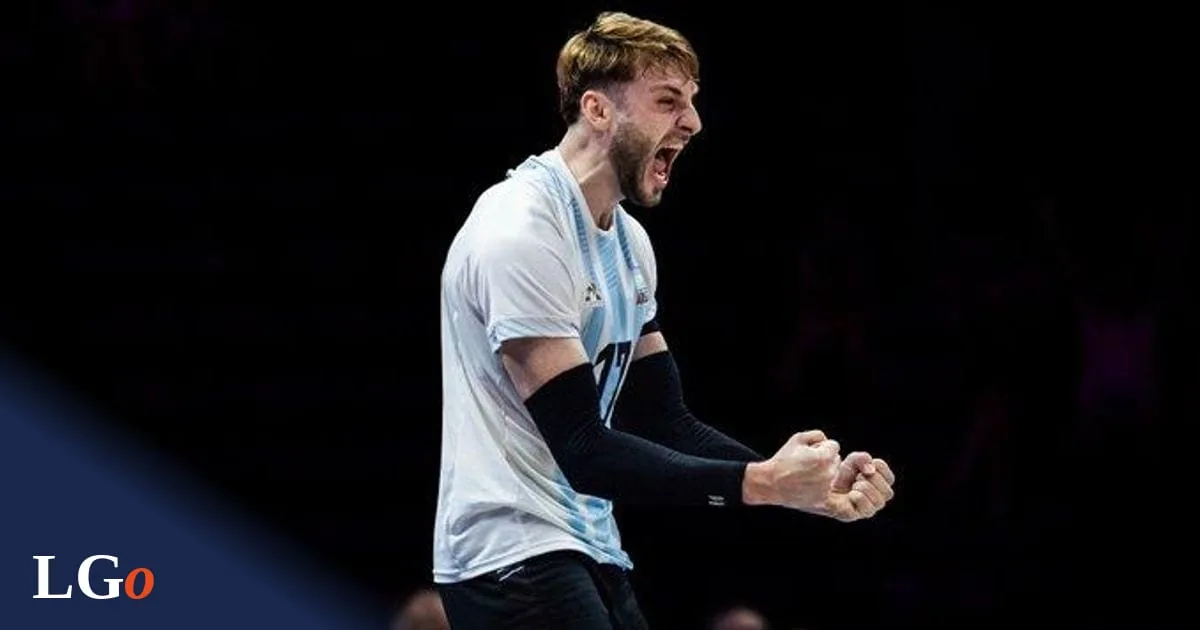 Argentina debuta en el Sudamericano de Vóley con Luciano Vicentin