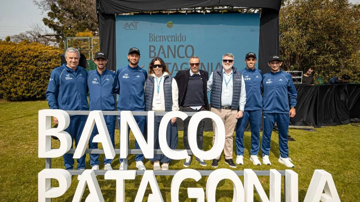 Argentina presentó sponsors antes de viajar a Neuquén por la Davis