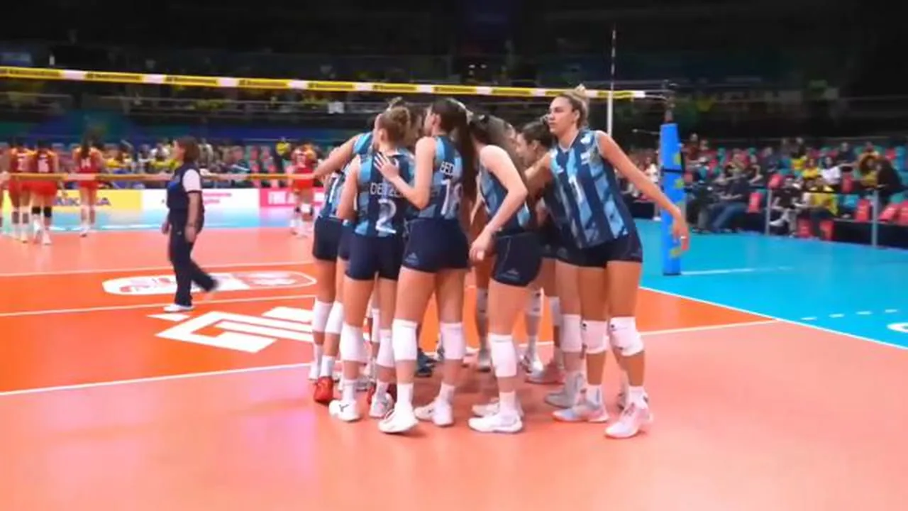 Argentina venció a Venezuela en el Sudamericano de vóley 2026