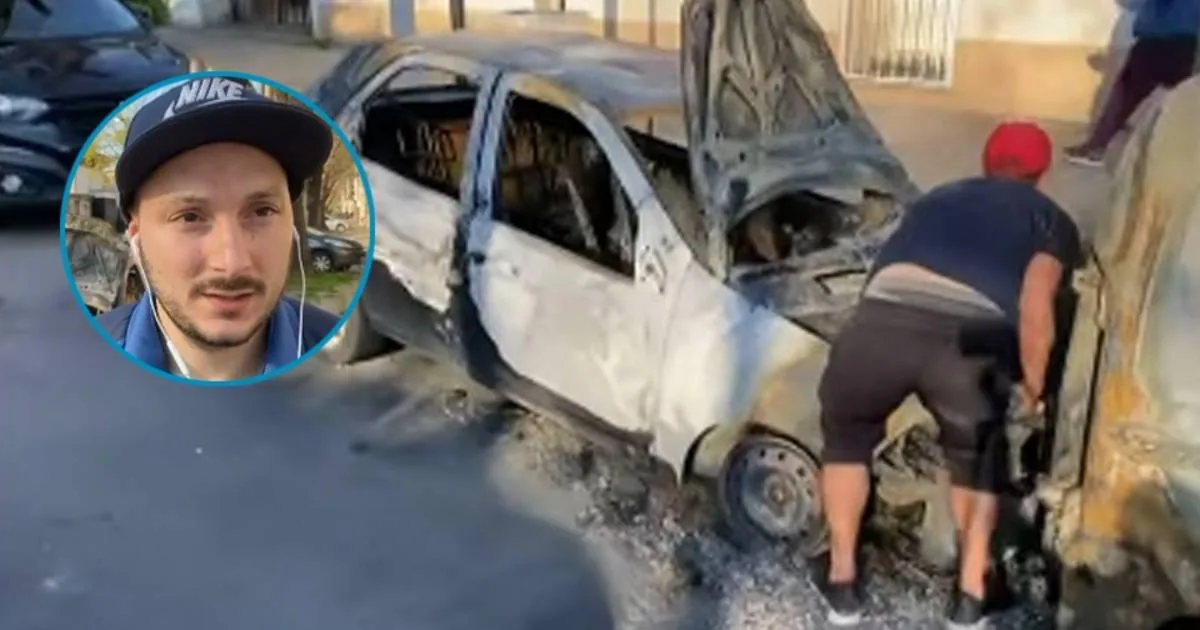 Ataque pirómano en La Plata: el hermano de Coscu relató el momento del incendio
