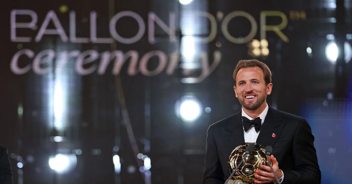 Balón de Oro 2026: Harry Kane conquistó su primer galardón y Lionel Messi se metió en el top 5 mundial