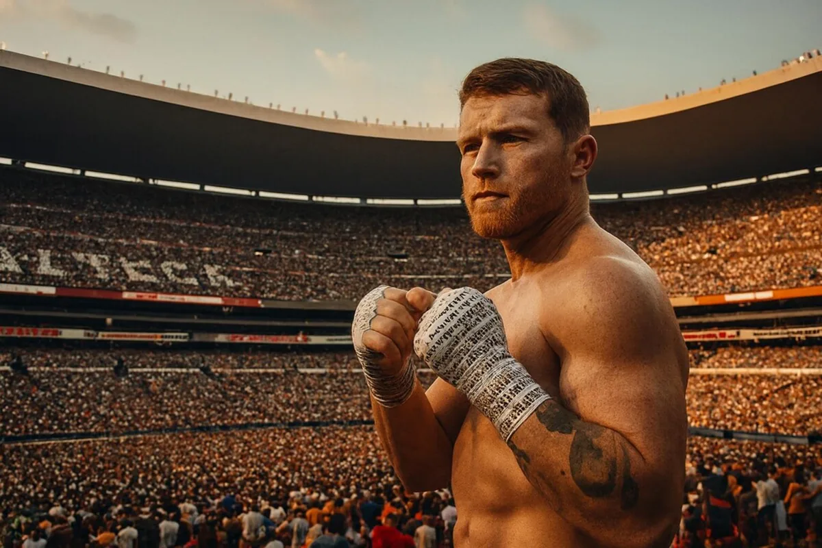 Canelo Álvarez planea su despedida del boxeo en el Estadio Azteca