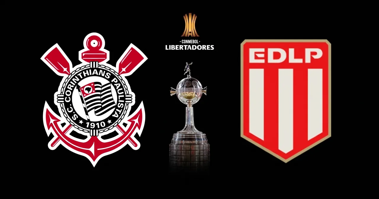 Estudiantes visita a Corinthians por el pase a semifinales de la Libertadores