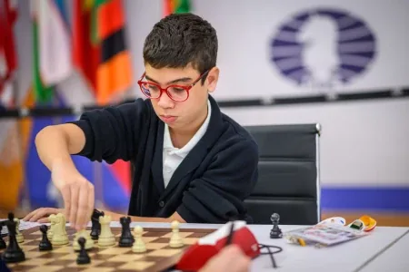 Faustino Oro debuta con Argentina en la Olimpiada de Ajedrez
