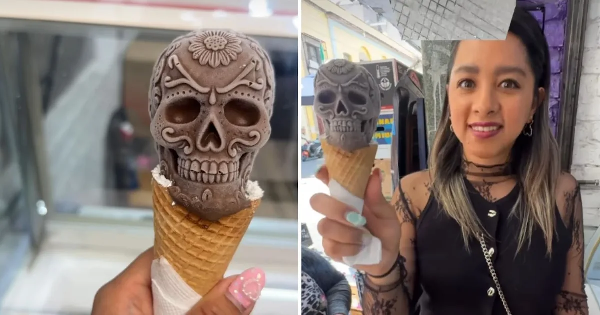 Helado de Catrina se vuelve viral en CDMX: dónde venden y cuánto cuesta