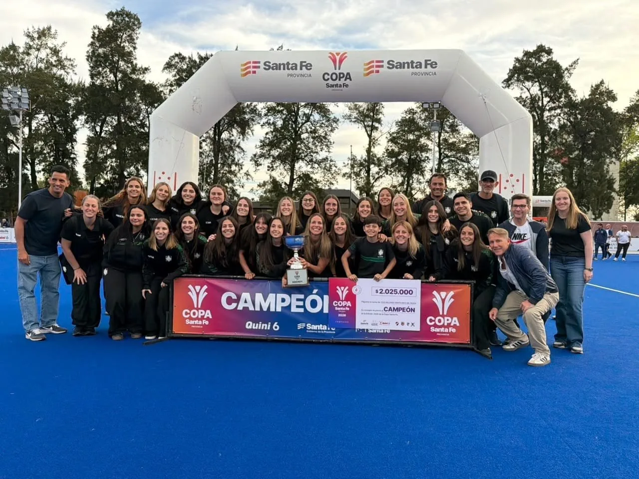 Jockey y Duendes campeones en la renovada cancha de la Copa Santa Fe
