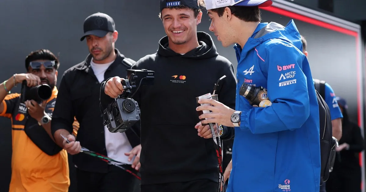 Lando Norris reveló detalles de su charla con Franco Colapinto tras el choque en Azerbaiyán