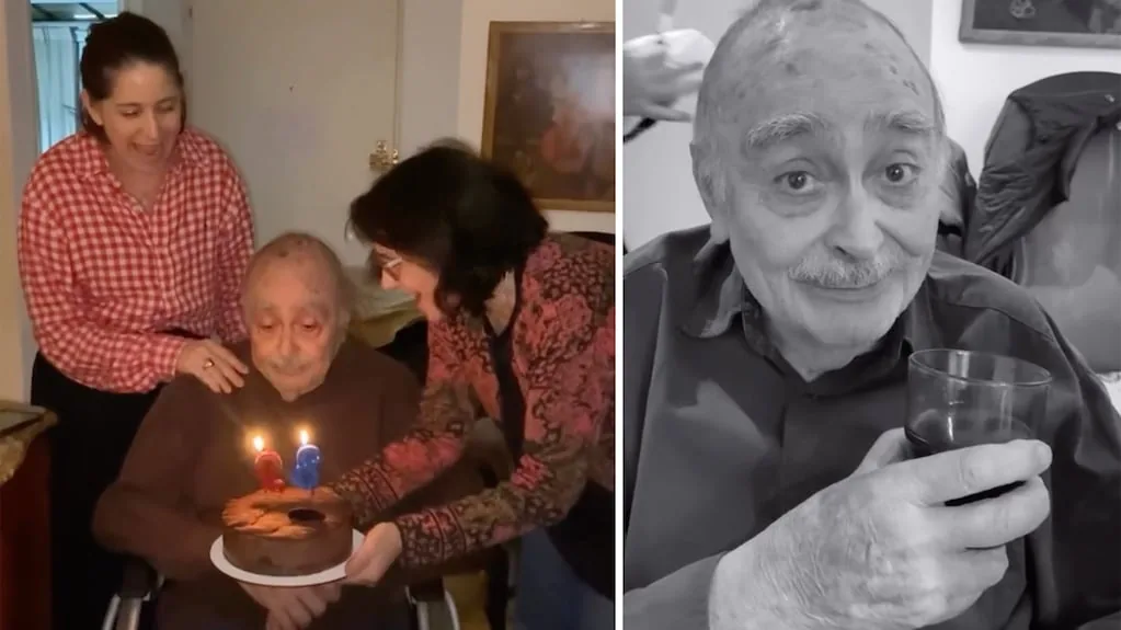 Laura Novoa celebró los 89 años de Pepe Novoa con un íntimo festejo