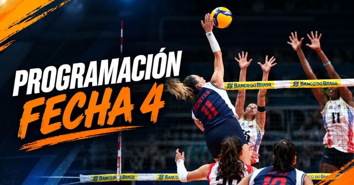 Sudamericano de vóley 2026: fecha 4 con Argentina en cancha