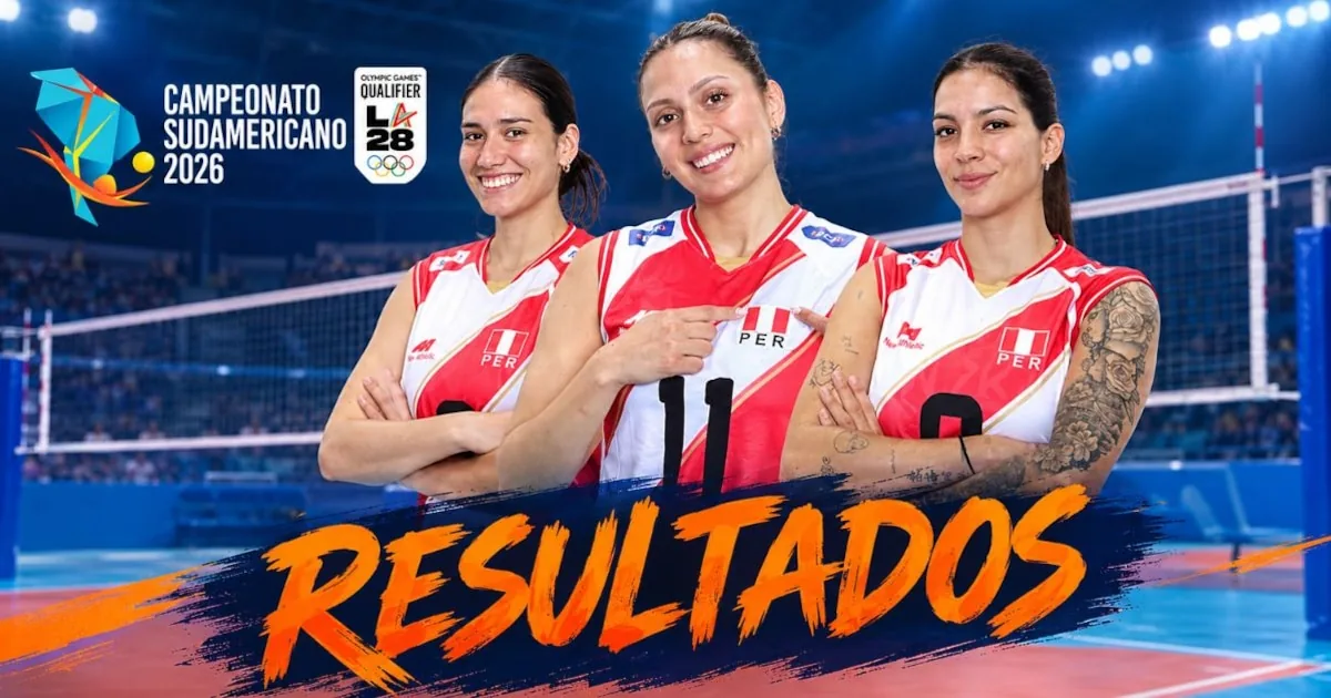 Sudamericano de vóley 2026: selecciones buscan el boleto al Mundial