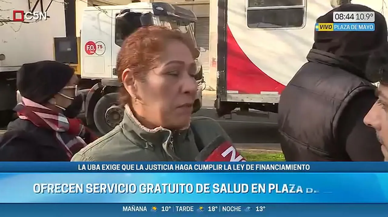 Nueva jornada de protesta en la UBA: los testimonios del reclamo